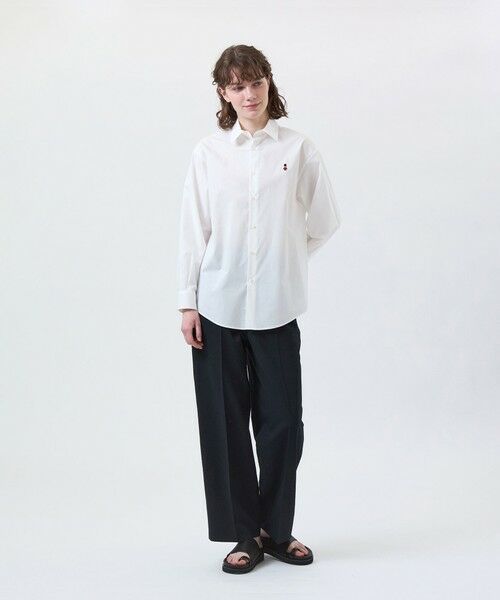 MACKINTOSH PHILOSOPHY / マッキントッシュ フィロソフィー シャツ・ブラウス | 【WEB&一部店舗限定】バッキンガムベア ワッペンレギュラーカラーシャツ | 詳細1