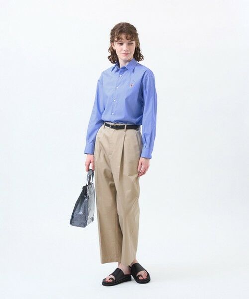 MACKINTOSH PHILOSOPHY / マッキントッシュ フィロソフィー シャツ・ブラウス | 【WEB&一部店舗限定】バッキンガムベア ワッペンレギュラーカラーシャツ | 詳細2