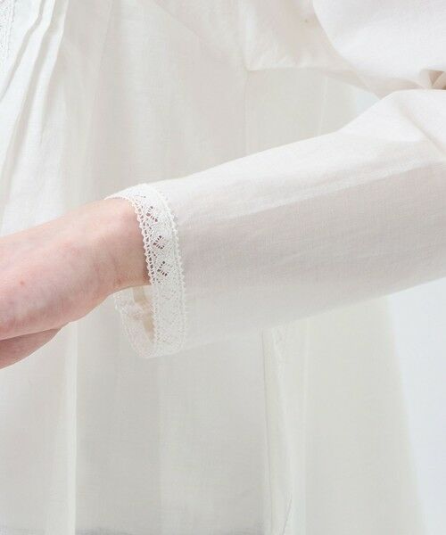 MACKINTOSH PHILOSOPHY / マッキントッシュ フィロソフィー シャツ・ブラウス | 【WEB&一部店舗限定】コットンシルクレースブラウス | 詳細7