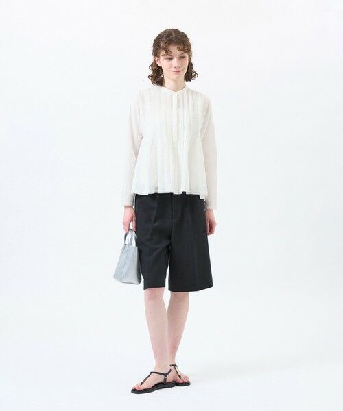 MACKINTOSH PHILOSOPHY / マッキントッシュ フィロソフィー シャツ・ブラウス | 【WEB&一部店舗限定】コットンシルクレースブラウス | 詳細1