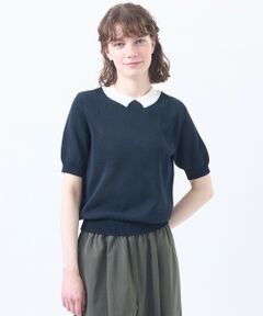 MACKINTOSH PHILOSOPHY / マッキントッシュ フィロソフィー ニット・セーター | サマーペーパーバイカラーニット