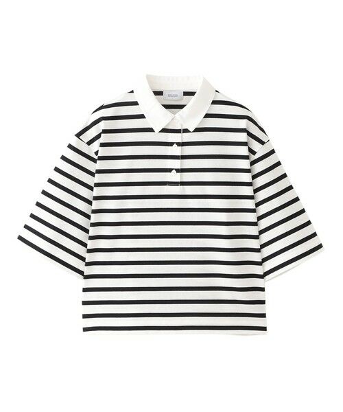 MACKINTOSH PHILOSOPHY / マッキントッシュ フィロソフィー カットソー | ラガーポロカットソー（ブラック1）