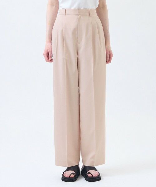 MACKINTOSH PHILOSOPHY / マッキントッシュ フィロソフィー その他パンツ | ウールライクトロツータックワイドパンツ | 詳細7