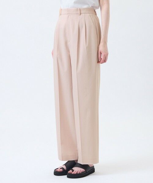 MACKINTOSH PHILOSOPHY / マッキントッシュ フィロソフィー その他パンツ | ウールライクトロツータックワイドパンツ | 詳細8