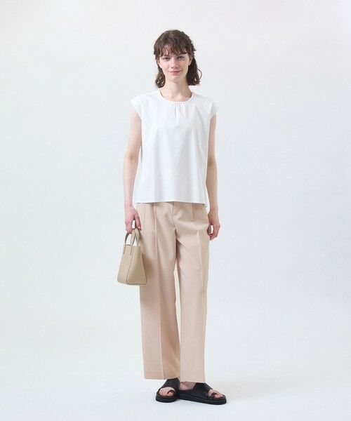 MACKINTOSH PHILOSOPHY / マッキントッシュ フィロソフィー その他パンツ | ウールライクトロツータックワイドパンツ | 詳細2