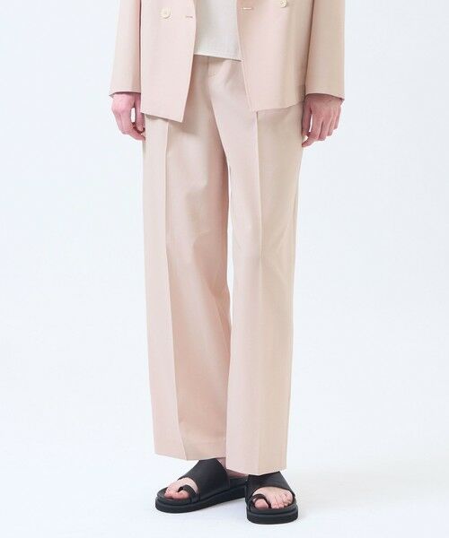 MACKINTOSH PHILOSOPHY / マッキントッシュ フィロソフィー その他パンツ | ウールライクトロツータックワイドパンツ（ピンク3）