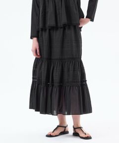 MACKINTOSH PHILOSOPHY / マッキントッシュ フィロソフィー ロング・マキシ丈スカート | 【WEB&一部店舗限定】コットンシルクスカート