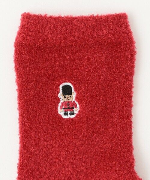 MACKINTOSH PHILOSOPHY / マッキントッシュ フィロソフィー その他インナー・ルームウェア | 【WEB&一部店舗限定】バッキンガムベアワンポイントソックス | 詳細1