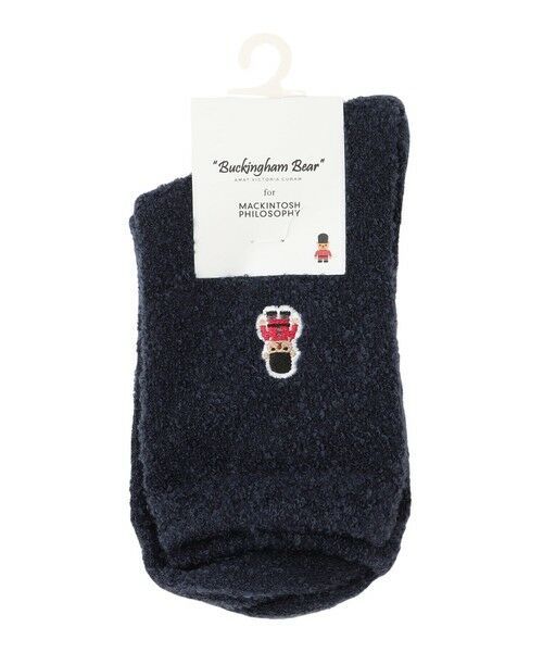 MACKINTOSH PHILOSOPHY / マッキントッシュ フィロソフィー その他インナー・ルームウェア | 【WEB&一部店舗限定】バッキンガムベアワンポイントソックス（ネイビー3）