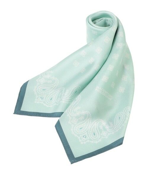 MACKINTOSH PHILOSOPHY / マッキントッシュ フィロソフィー その他小物 | ラッケンブースシルクスカーフ（ブルー4）