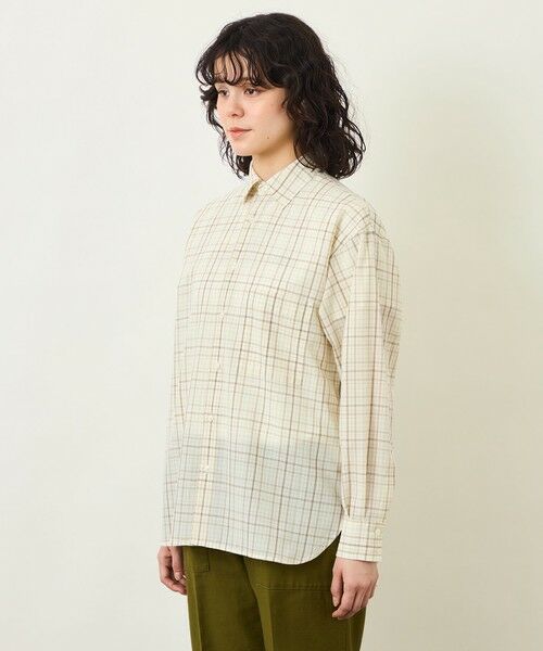 MACKINTOSH PHILOSOPHY / マッキントッシュ フィロソフィー シャツ・ブラウス | GREY LABEL ボイルチェックレギュラーカラーシャツ | 詳細4