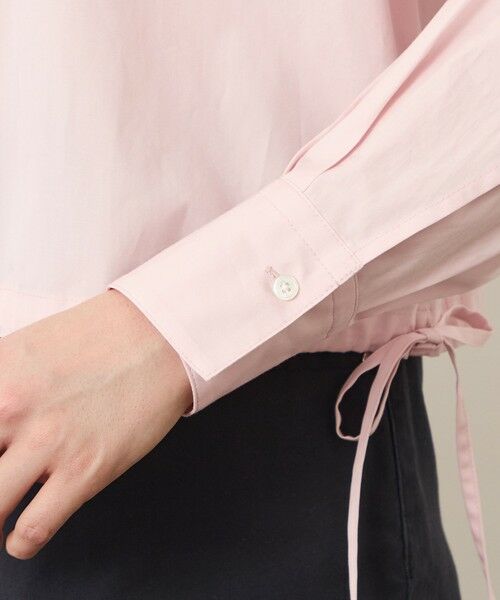 MACKINTOSH PHILOSOPHY / マッキントッシュ フィロソフィー シャツ・ブラウス | GREY LABEL サイドリボンクロップドシャツ | 詳細8