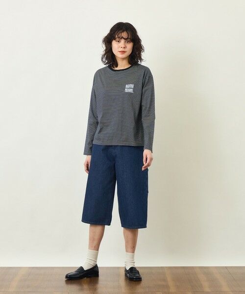 MACKINTOSH PHILOSOPHY / マッキントッシュ フィロソフィー カットソー | GREY LABEL 【SHARP LOGO】ロングスリーブボーダーTシャツ | 詳細1