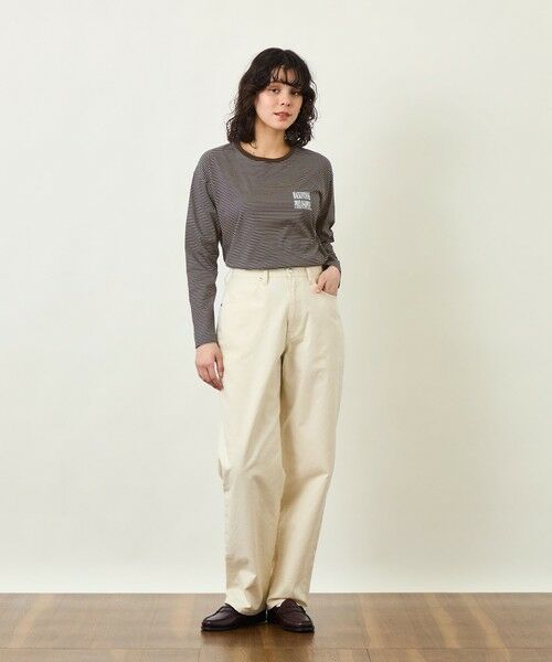 MACKINTOSH PHILOSOPHY / マッキントッシュ フィロソフィー カットソー | GREY LABEL 【SHARP LOGO】ロングスリーブボーダーTシャツ | 詳細2