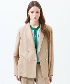 MACKINTOSH PHILOSOPHY / マッキントッシュ フィロソフィー ノーカラージャケット | 【Hornby(ホーンビー)】Leno Cloth製