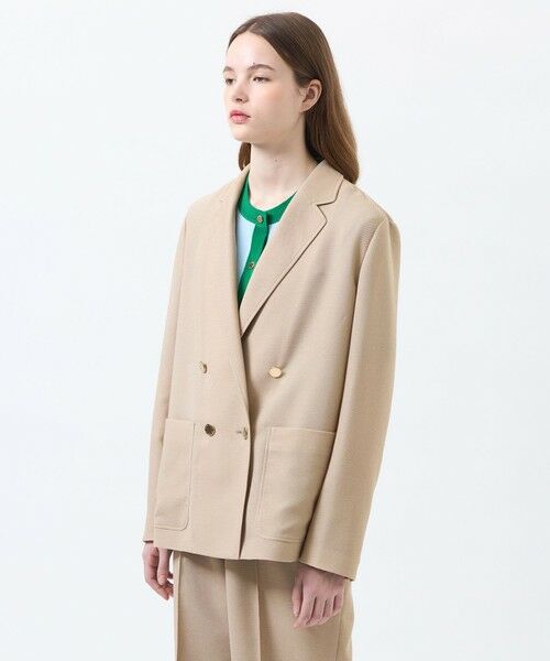 MACKINTOSH PHILOSOPHY / マッキントッシュ フィロソフィー ノーカラージャケット | 【Hornby(ホーンビー)】Leno Cloth製 | 詳細4