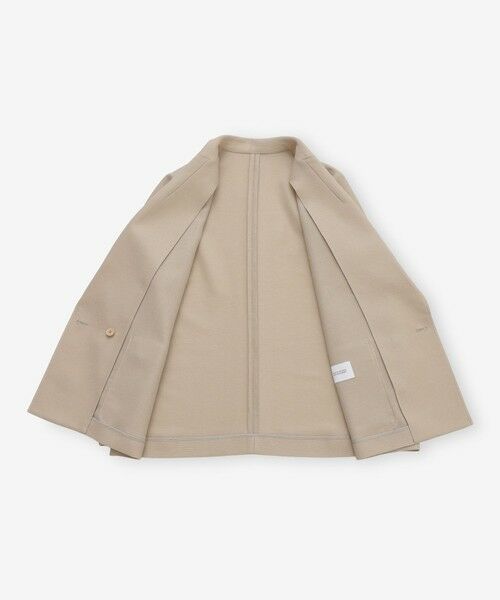 MACKINTOSH PHILOSOPHY / マッキントッシュ フィロソフィー ノーカラージャケット | 【Hornby(ホーンビー)】Leno Cloth製 | 詳細8