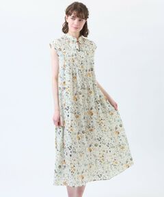 MACKINTOSH PHILOSOPHY / マッキントッシュ フィロソフィー ロング・マキシ丈ワンピース | リバティプリントピンタックフレアワンピース