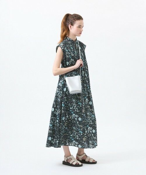 MACKINTOSH PHILOSOPHY / マッキントッシュ フィロソフィー ロング・マキシ丈ワンピース | 【LEEweb/蛯原友里さん着用】リバティプリントピンタックフレアワンピース | 詳細2