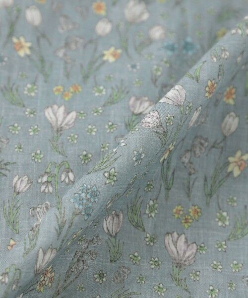 MACKINTOSH PHILOSOPHY / マッキントッシュ フィロソフィー ロング・マキシ丈ワンピース | 【予約販売】Snowblue Garden サイドギャザーワンピース | 詳細8