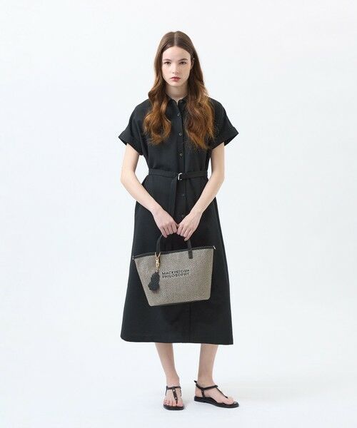 MACKINTOSH PHILOSOPHY / マッキントッシュ フィロソフィー ロング・マキシ丈ワンピース | サマーサッカーシャツワンピース | 詳細1