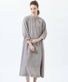 MACKINTOSH PHILOSOPHY / マッキントッシュ フィロソフィー ロング・マキシ丈ワンピース | リネンミックスサックドレス