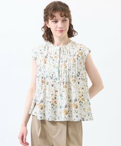 MACKINTOSH PHILOSOPHY / マッキントッシュ フィロソフィー シャツ・ブラウス | リバティプリントピンタックフレアブラウス