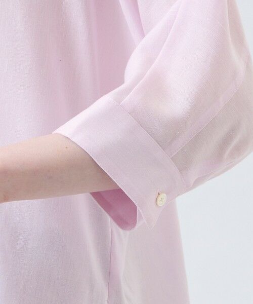 MACKINTOSH PHILOSOPHY / マッキントッシュ フィロソフィー シャツ・ブラウス | リネンミックスバンドカラーブラウス | 詳細7