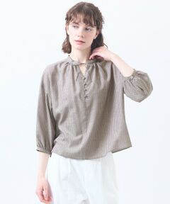 MACKINTOSH PHILOSOPHY / マッキントッシュ フィロソフィー シャツ・ブラウス | リネンミックススキッパーブラウス