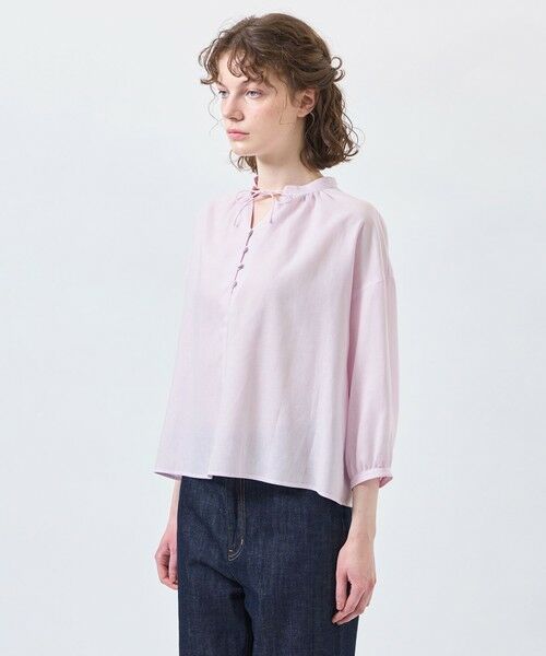 MACKINTOSH PHILOSOPHY / マッキントッシュ フィロソフィー シャツ・ブラウス | リネンミックススキッパーブラウス | 詳細5