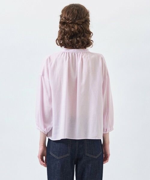 MACKINTOSH PHILOSOPHY / マッキントッシュ フィロソフィー シャツ・ブラウス | リネンミックススキッパーブラウス | 詳細6