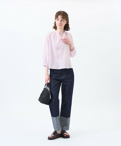 MACKINTOSH PHILOSOPHY / マッキントッシュ フィロソフィー シャツ・ブラウス | リネンミックススキッパーブラウス | 詳細1