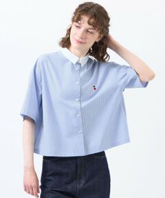 MACKINTOSH PHILOSOPHY / マッキントッシュ フィロソフィー シャツ・ブラウス | バッキンガムベア クレリックハーフスリーブシャツ
