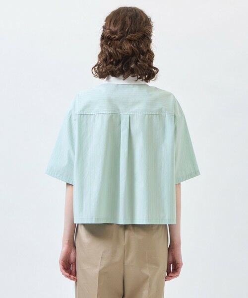 MACKINTOSH PHILOSOPHY / マッキントッシュ フィロソフィー シャツ・ブラウス | バッキンガムベア クレリックハーフスリーブシャツ | 詳細6