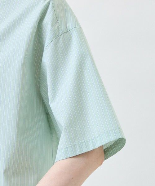 MACKINTOSH PHILOSOPHY / マッキントッシュ フィロソフィー シャツ・ブラウス | バッキンガムベア クレリックハーフスリーブシャツ | 詳細7