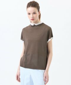 MACKINTOSH PHILOSOPHY / マッキントッシュ フィロソフィー ニット・セーター | 【Cleric Collar Knit】シアードルマン