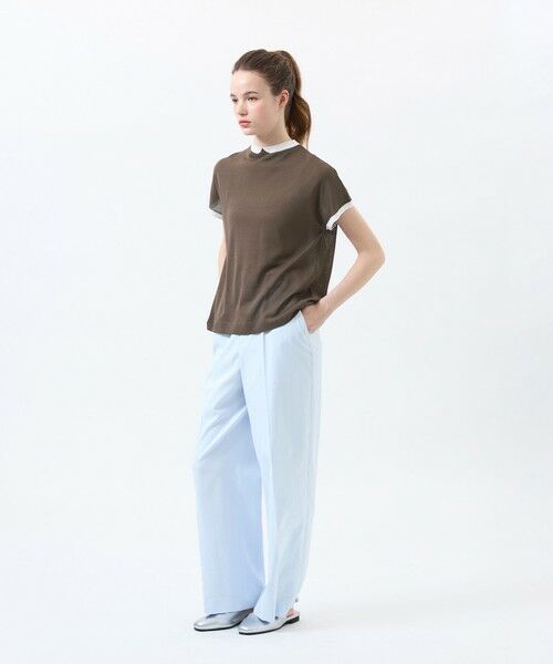MACKINTOSH PHILOSOPHY / マッキントッシュ フィロソフィー ニット・セーター | 【Cleric Collar Knit】シアードルマン | 詳細4