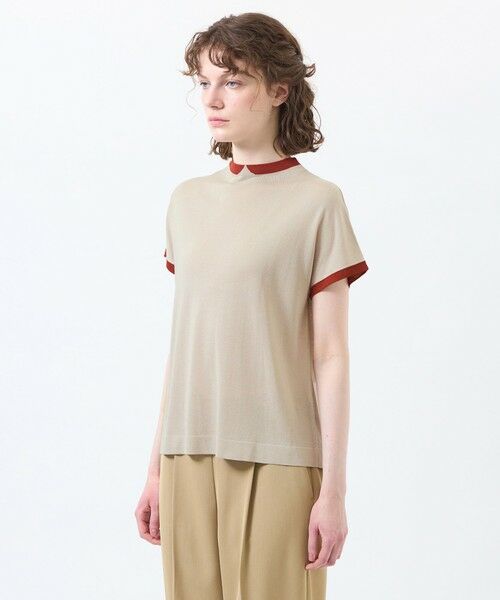 MACKINTOSH PHILOSOPHY / マッキントッシュ フィロソフィー ニット・セーター | 【Cleric Collar Knit】シアードルマン | 詳細6