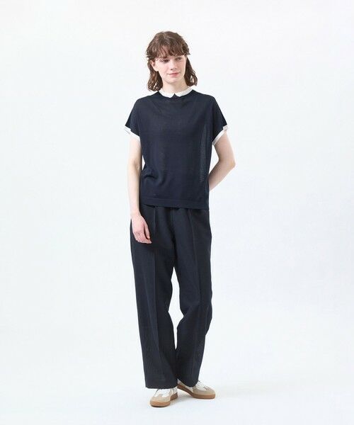 MACKINTOSH PHILOSOPHY / マッキントッシュ フィロソフィー ニット・セーター | 【Cleric Collar Knit】シアードルマン | 詳細2