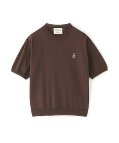 MACKINTOSH PHILOSOPHY / マッキントッシュ フィロソフィー ニット・セーター | 【WEB&一部店舗限定】バッキンガムベア ワッペンクルーネックニット