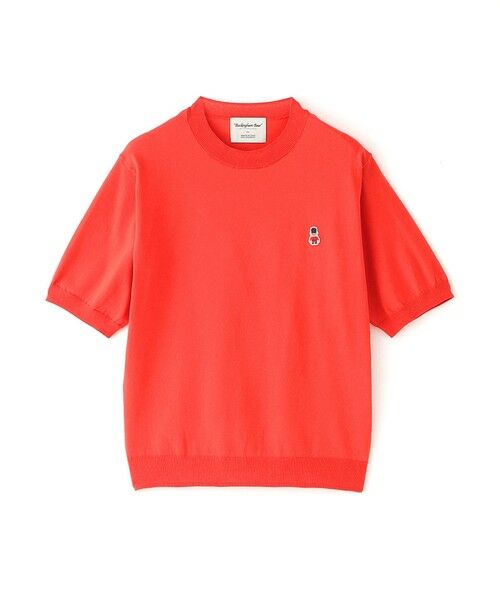 MACKINTOSH PHILOSOPHY / マッキントッシュ フィロソフィー ニット・セーター | 【WEB&一部店舗限定】バッキンガムベア ワッペンクルーネックニット（レッド3）