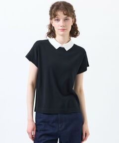 MACKINTOSH PHILOSOPHY / マッキントッシュ フィロソフィー ニット・セーター | 【Bicolor Knit Polo】