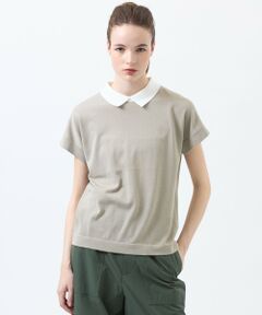 MACKINTOSH PHILOSOPHY / マッキントッシュ フィロソフィー ニット・セーター | 【Bicolor Knit Polo】