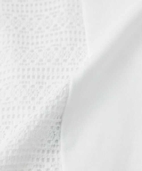 MACKINTOSH PHILOSOPHY / マッキントッシュ フィロソフィー カットソー | レースコンビノースリーブカットソー | 詳細10
