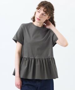 MACKINTOSH PHILOSOPHY / マッキントッシュ フィロソフィー カットソー | ペプラムコンビカットソー