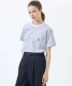 MACKINTOSH PHILOSOPHY / マッキントッシュ フィロソフィー カットソー | バッキンガムベア バスクボーダーポケTシャツ