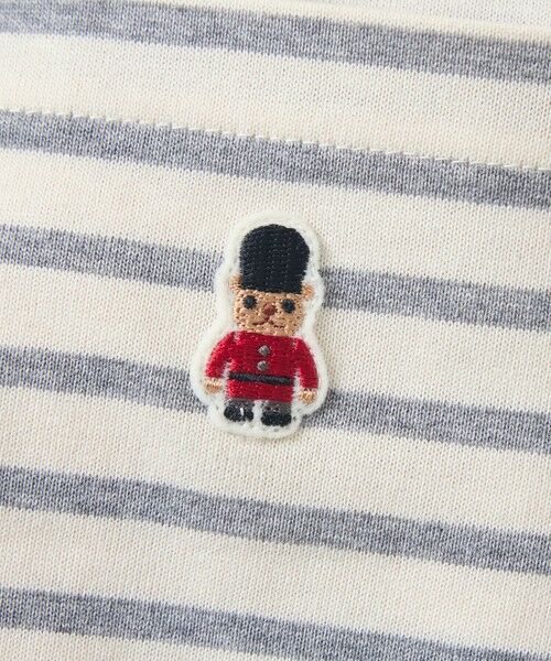 MACKINTOSH PHILOSOPHY / マッキントッシュ フィロソフィー カットソー | バッキンガムベア バスクボーダーポケTシャツ | 詳細9