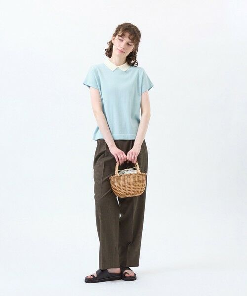 MACKINTOSH PHILOSOPHY / マッキントッシュ フィロソフィー その他パンツ | サマーサッカーワイドタックパンツ | 詳細3