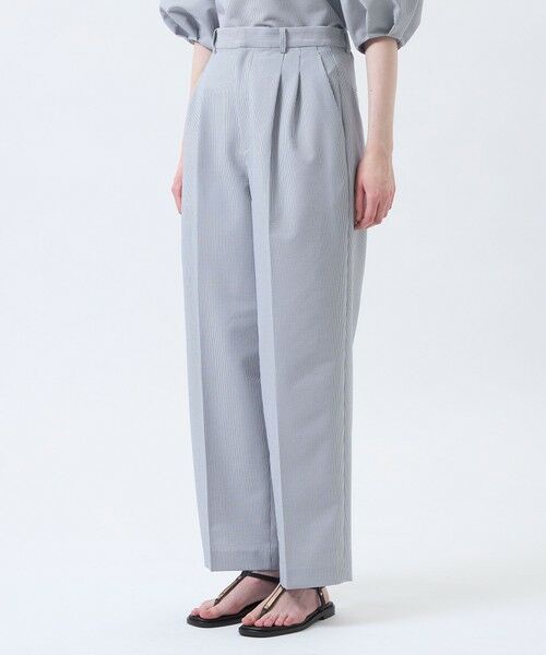 MACKINTOSH PHILOSOPHY / マッキントッシュ フィロソフィー その他パンツ | サマーサッカーワイドタックパンツ | 詳細5