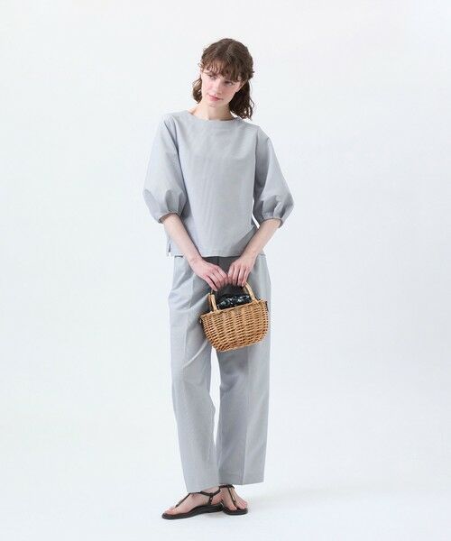 MACKINTOSH PHILOSOPHY / マッキントッシュ フィロソフィー その他パンツ | サマーサッカーワイドタックパンツ | 詳細2